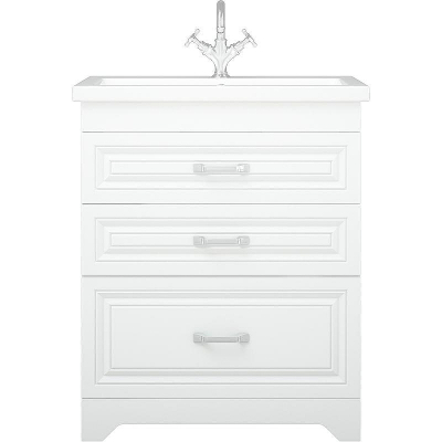 Тумба под раковину Corozo Каролина 70 Z3 SD-00000923 Белая