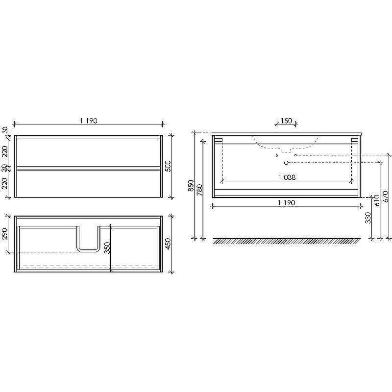 Тумба под раковину Sancos Libra 120 LB120-1ECH подвесная Дуб чарльстон, купить, цена, заказать, магазин, доставка, скидка, промокод, купить, цена, заказать, магазин, доставка, скидка, промокод