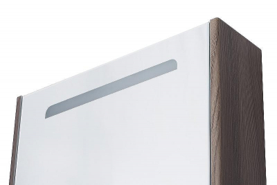 Зеркальный шкаф Aquaton Сильва 50 L 1A215502SIW5L с подсветкой Дуб макиато