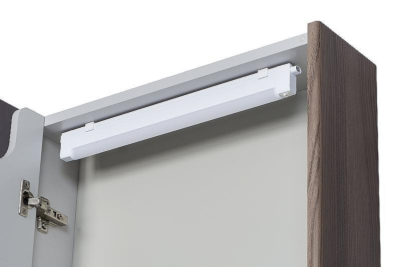 Зеркальный шкаф Aquaton Сильва 50 L 1A215502SIW5L с подсветкой Дуб макиато, купить, цена, заказать, магазин, доставка, скидка, промокод, купить, цена, заказать, магазин, доставка, скидка, промокод