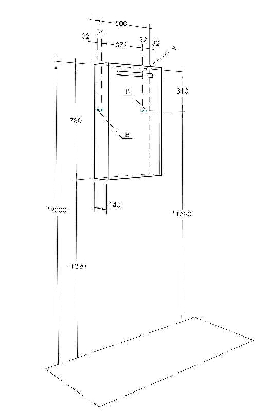 Зеркальный шкаф Aquaton Сильва 50 L 1A215502SIW5L с подсветкой Дуб макиато, купить, цена, заказать, магазин, доставка, скидка, промокод, купить, цена, заказать, магазин, доставка, скидка, промокод