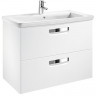 Тумба под раковину Roca The Gap 80 ZRU9302732 подвесная Белая матовая, купить, цена, заказать, магазин, доставка, скидка, промокод, купить, цена, заказать, магазин, доставка, скидка, промокод