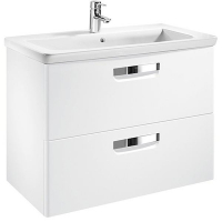 Тумба под раковину Roca The Gap 80 ZRU9302732 подвесная Белая матовая, купить, цена, заказать, магазин, доставка, скидка, промокод, купить, цена, заказать, магазин, доставка, скидка, промокод