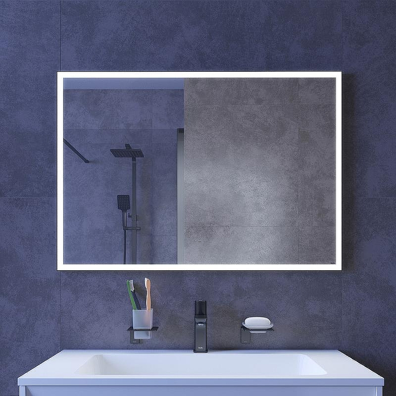 Зеркало Iddis Slide 100 SLI1000i98 с подсветкой с подогревом Черное c сенсорным выключателем и диммером, купить, цена, заказать, магазин, доставка, скидка, промокод, купить, цена, заказать, магазин, доставка, скидка, промокод