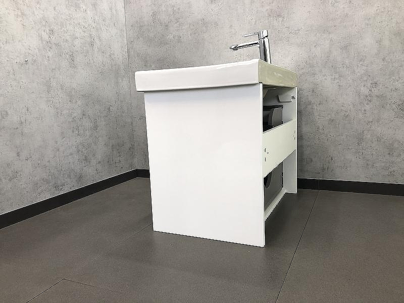 Тумба с раковиной Comforty Дублин 75 00004137103 подвесная Белый глянец, купить, цена, заказать, магазин, доставка, скидка, промокод, купить, цена, заказать, магазин, доставка, скидка, промокод