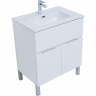 Тумба под раковину Aquanet Алвита New 70 303901 Белая матовая, купить, цена, заказать, магазин, доставка, скидка, промокод, купить, цена, заказать, магазин, доставка, скидка, промокод