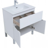 Тумба под раковину Aquanet Алвита New 70 303901 Белая матовая, купить, цена, заказать, магазин, доставка, скидка, промокод, купить, цена, заказать, магазин, доставка, скидка, промокод