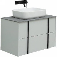 Тумба под раковину Allen Brau Reality 80 1.32005.PWM подвесная Папирус матовый, купить, цена, заказать, магазин, доставка, скидка, промокод, купить, цена, заказать, магазин, доставка, скидка, промокод