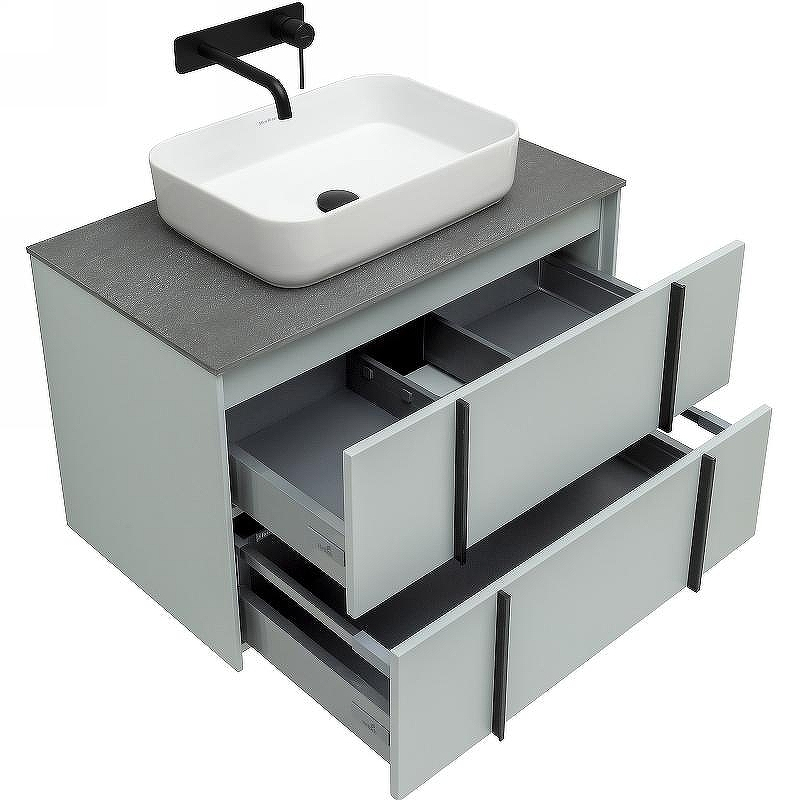 Тумба под раковину Allen Brau Reality 80 1.32005.PWM подвесная Папирус матовый, купить, цена, заказать, магазин, доставка, скидка, промокод, купить, цена, заказать, магазин, доставка, скидка, промокод