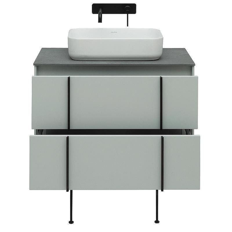 Тумба под раковину Allen Brau Reality 80 1.32005.PWM подвесная Папирус матовый, купить, цена, заказать, магазин, доставка, скидка, промокод, купить, цена, заказать, магазин, доставка, скидка, промокод