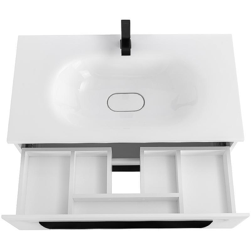 Тумба под раковину Cezares Eco 90 ECO-900-2C-SO-BL подвесная Bianco Lucido, купить, цена, заказать, магазин, доставка, скидка, промокод, купить, цена, заказать, магазин, доставка, скидка, промокод