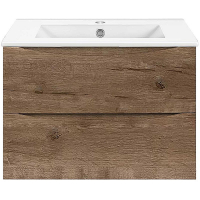 Тумба под раковину Vincea Mia Slim 60 VMC-2MC600S1VO подвесная V.Oak, купить, цена, заказать, магазин, доставка, скидка, промокод, купить, цена, заказать, магазин, доставка, скидка, промокод