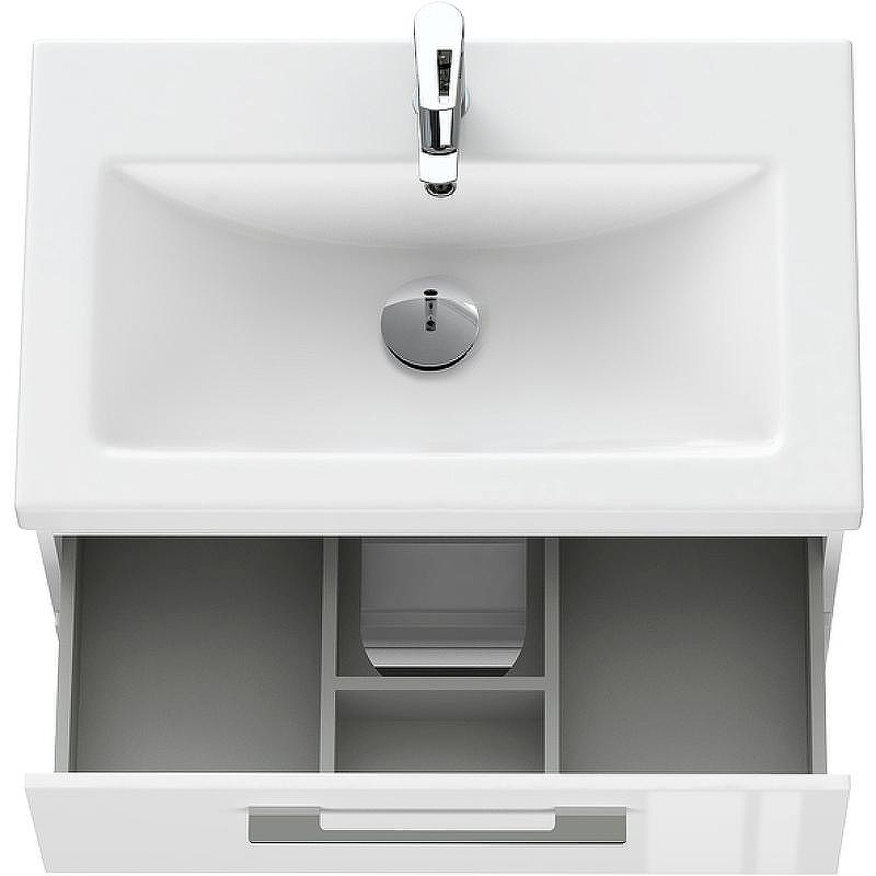 Тумба под раковину Cersanit Lara 70 64135 подвесная Белая, купить, цена, заказать, магазин, доставка, скидка, промокод, купить, цена, заказать, магазин, доставка, скидка, промокод