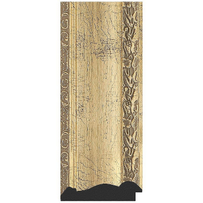 Зеркало Evoform Exclusive 92х62 BY 3428 с фацетом в багетной раме - Состаренное серебро с орнаментом 120