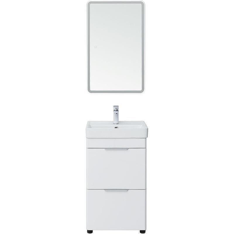 Тумба под раковину Aquanet Ирис new 50 310151 Белый глянец, купить, цена, заказать, магазин, доставка, скидка, промокод, купить, цена, заказать, магазин, доставка, скидка, промокод