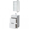 Тумба под раковину Aquanet Ирис new 50 310151 Белый глянец, купить, цена, заказать, магазин, доставка, скидка, промокод, купить, цена, заказать, магазин, доставка, скидка, промокод