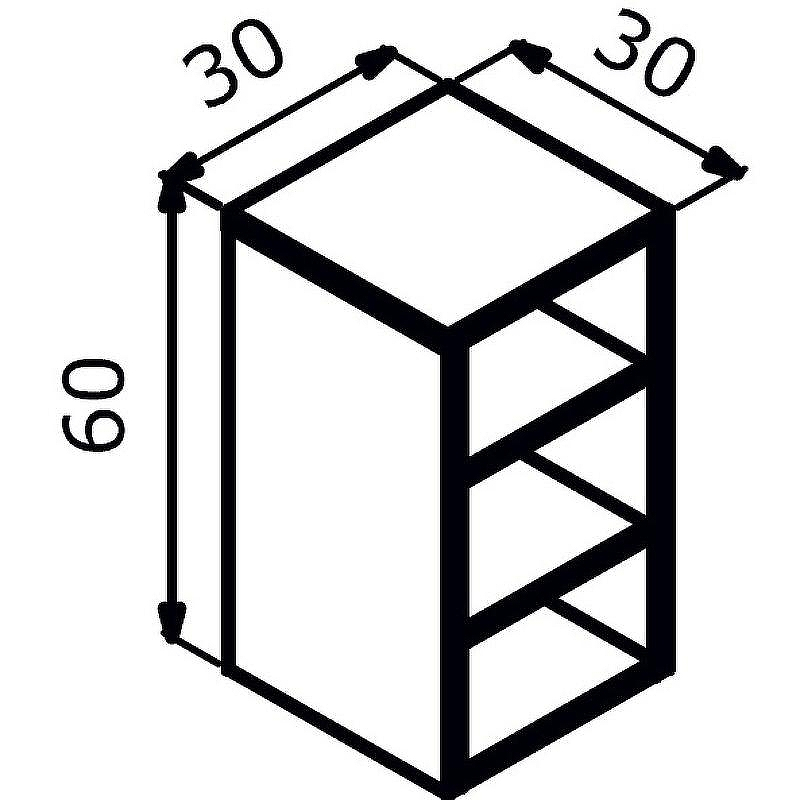 Полка Orka Knidos 30 3000991 Legnano, купить, цена, заказать, магазин, доставка, скидка, промокод, купить, цена, заказать, магазин, доставка, скидка, промокод