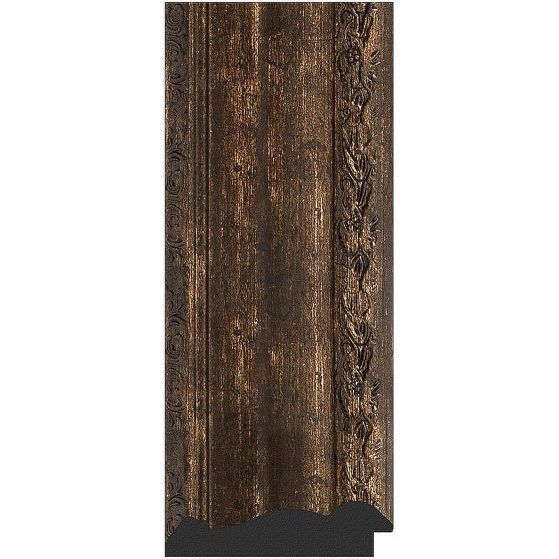 Зеркало Evoform Exclusive-G 132х62 BY 4086 с гравировкой в багетной раме - Состаренное дерево с орнаментом 120, купить, цена, заказать, магазин, доставка, скидка, промокод, купить, цена, заказать, магазин, доставка, скидка, промокод