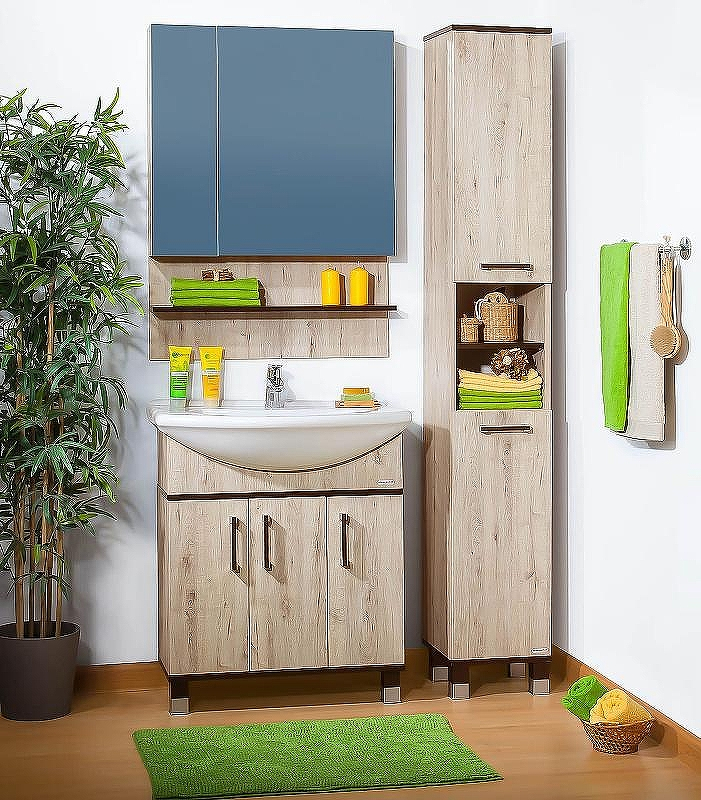 Зеркальный шкаф Бриклаер Карибы 75 4620750416058 Дуб кантри Венге, купить, цена, заказать, магазин, доставка, скидка, промокод, купить, цена, заказать, магазин, доставка, скидка, промокод