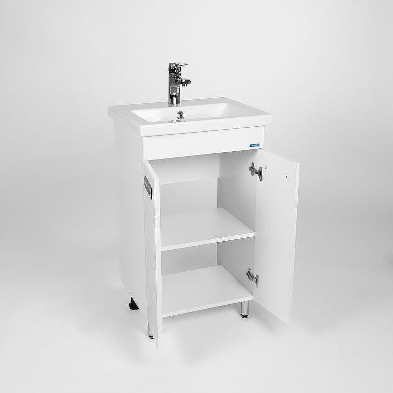 Тумба под раковину VIANT Вена 50 VVEN50CO-T2ST Белая, купить, цена, заказать, магазин, доставка, скидка, промокод, купить, цена, заказать, магазин, доставка, скидка, промокод