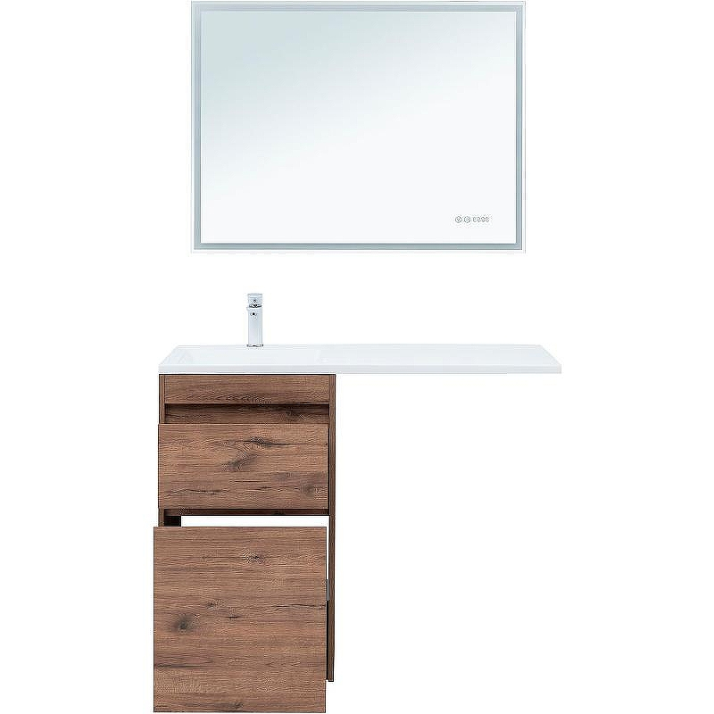 Тумба с раковиной Aquanet Токио 110 L 335585 Дуб веллингтон, купить, цена, заказать, магазин, доставка, скидка, промокод, купить, цена, заказать, магазин, доставка, скидка, промокод