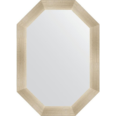 Зеркало Evoform Octagon 50x70 BY 7041 в багетной раме - Травленое серебро 59