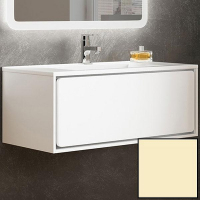 Тумба с раковиной SanVit Бруно-1 90 kbruno190 в цвете Ral подвесная Желтый глянец, купить, цена, заказать, магазин, доставка, скидка, промокод, купить, цена, заказать, магазин, доставка, скидка, промокод