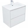 Тумба под раковину Aquanet Милан 70 336368 подвесная Белый глянец, купить, цена, заказать, магазин, доставка, скидка, промокод, купить, цена, заказать, магазин, доставка, скидка, промокод