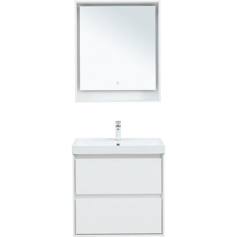 Тумба под раковину Aquanet Милан 70 336368 подвесная Белый глянец, купить, цена, заказать, магазин, доставка, скидка, промокод, купить, цена, заказать, магазин, доставка, скидка, промокод