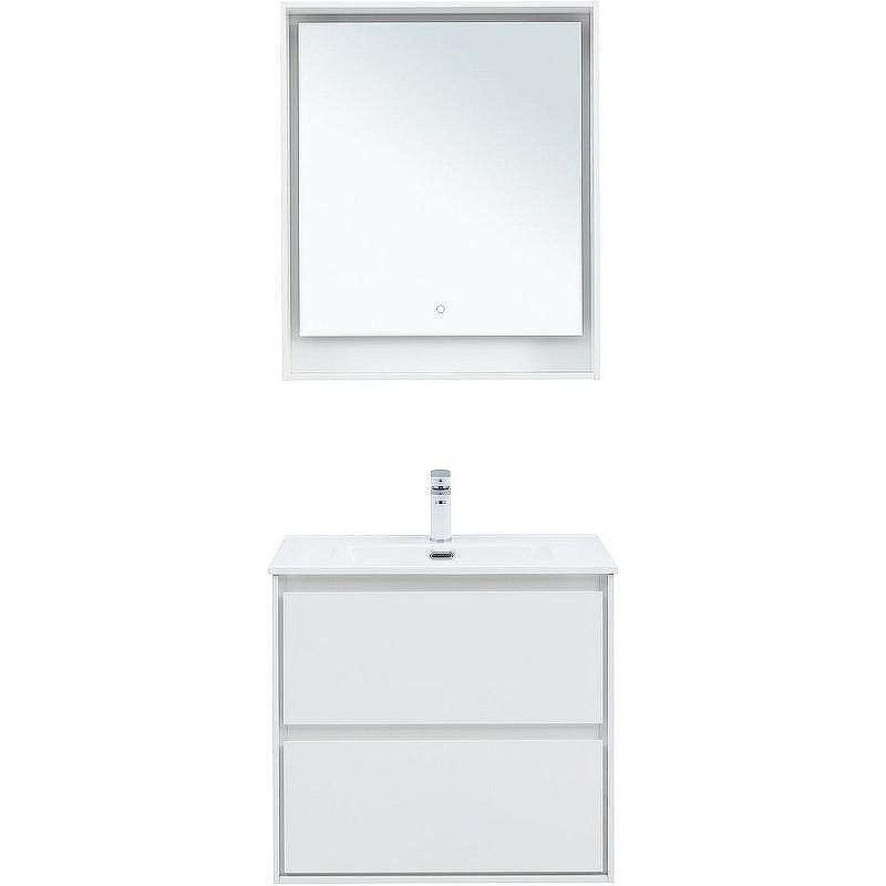 Тумба под раковину Aquanet Милан 70 336368 подвесная Белый глянец, купить, цена, заказать, магазин, доставка, скидка, промокод, купить, цена, заказать, магазин, доставка, скидка, промокод