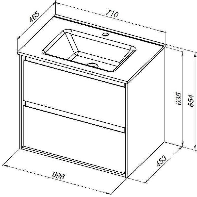 Тумба под раковину Aquanet Милан 70 336368 подвесная Белый глянец, купить, цена, заказать, магазин, доставка, скидка, промокод, купить, цена, заказать, магазин, доставка, скидка, промокод