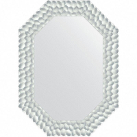 Зеркало Evoform Polygon 76х56 BY 7301 в багетной раме - Перламутровые дюны 89, купить, цена, заказать, магазин, доставка, скидка, промокод, купить, цена, заказать, магазин, доставка, скидка, промокод