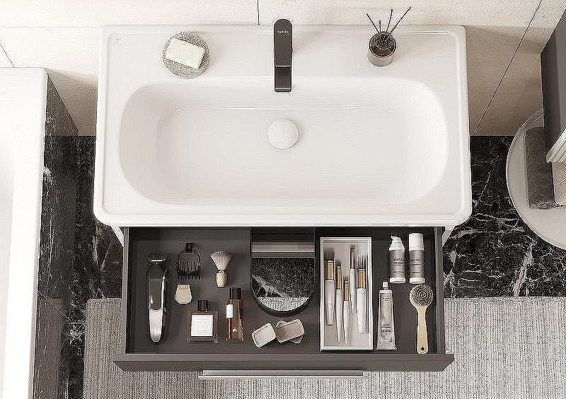 Тумба под раковину Aquaton Ар-Деко 85 1A280401DD8D0 подвесная Серый кобальт, купить, цена, заказать, магазин, доставка, скидка, промокод, купить, цена, заказать, магазин, доставка, скидка, промокод