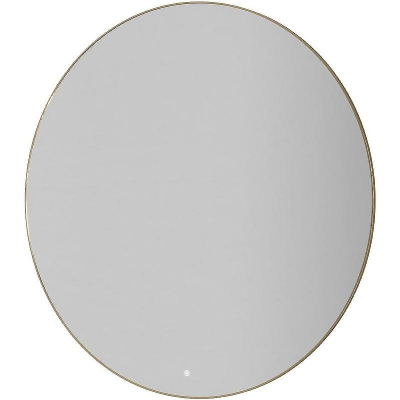 Зеркало Boheme Modern 120 545-120-GM с подсветкой Оружейная сталь с сенсорным выключателем и подогревом