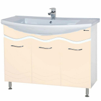 Тумба под раковину Bellezza Мари 105 4632918000221 Бежевая, купить, цена, заказать, магазин, доставка, скидка, промокод, купить, цена, заказать, магазин, доставка, скидка, промокод