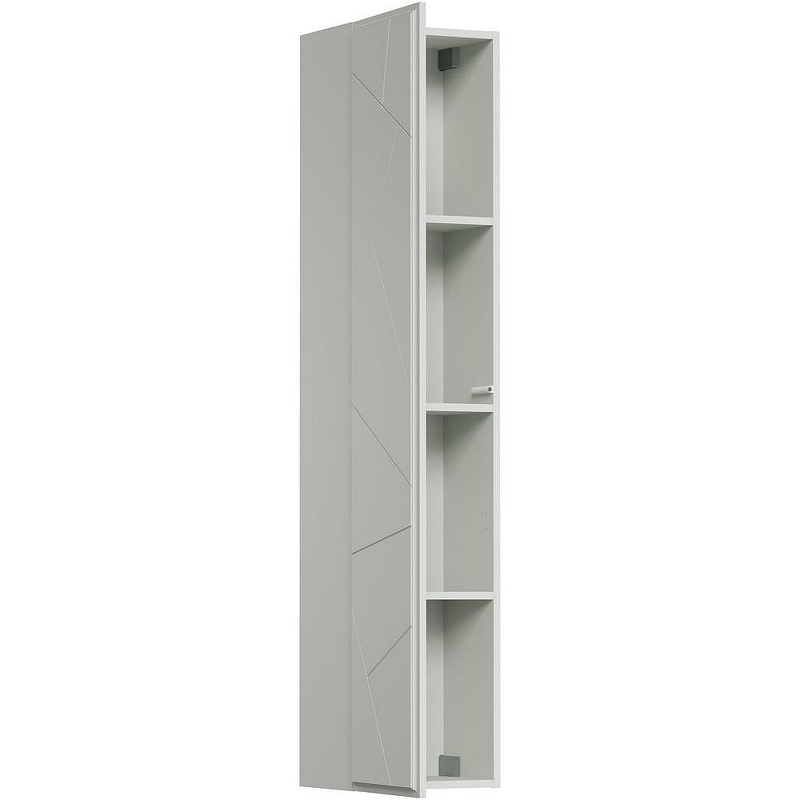 Шкаф пенал Allen Brau Paris 35 1.360005.PWM подвесной Папирус матовый, купить, цена, заказать, магазин, доставка, скидка, промокод, купить, цена, заказать, магазин, доставка, скидка, промокод