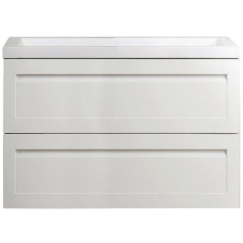 Тумба под раковину Art&Max AM-Platino-900-2C-SO-BM подвесная Белый матовый, купить, цена, заказать, магазин, доставка, скидка, промокод, купить, цена, заказать, магазин, доставка, скидка, промокод