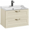 Тумба под раковину Aquaton Леон 65 1A187001LBPR0 подвесная Дуб бежевый, купить, цена, заказать, магазин, доставка, скидка, промокод, купить, цена, заказать, магазин, доставка, скидка, промокод