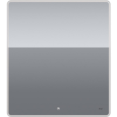 Зеркало Dreja Point 80 99.9029 с подсветкой Белый с сенсорным выключателем