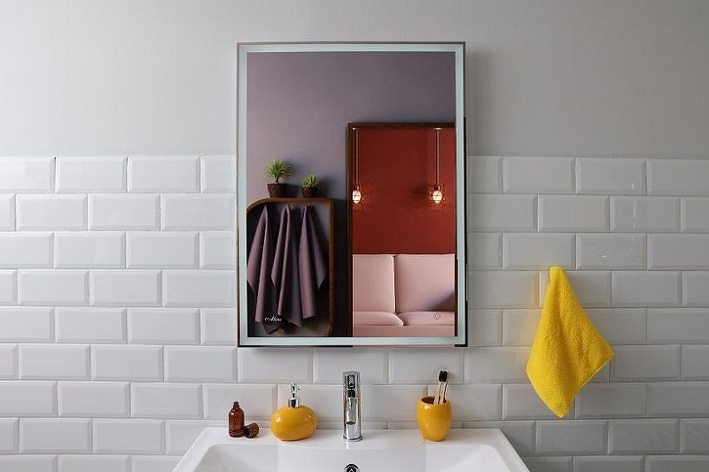 Зеркало Alcora Catalonia 60 4755Super Pack с подсветкой цвет Белый с сенсорным выключателем и подогревом, купить, цена, заказать, магазин, доставка, скидка, промокод, купить, цена, заказать, магазин, доставка, скидка, промокод