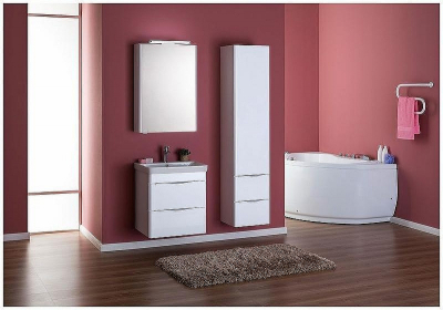 Зеркальный шкаф Aquanet Орлеан 60 R 183076 Белый