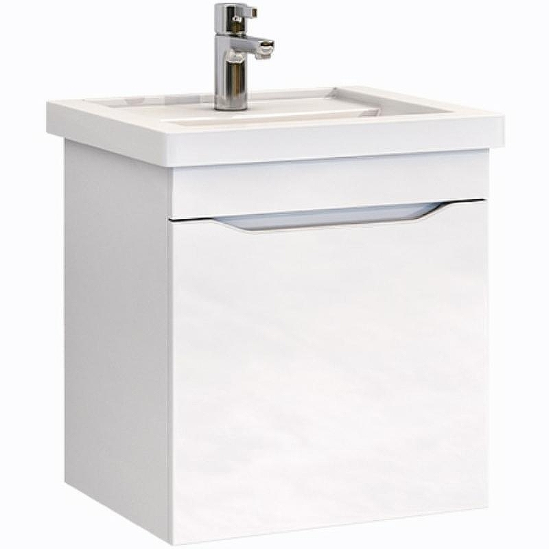 Тумба под раковину Vigo Grani 50 tp.GRI.FOS.50.1Y подвесная Белая, купить, цена, заказать, магазин, доставка, скидка, промокод, купить, цена, заказать, магазин, доставка, скидка, промокод