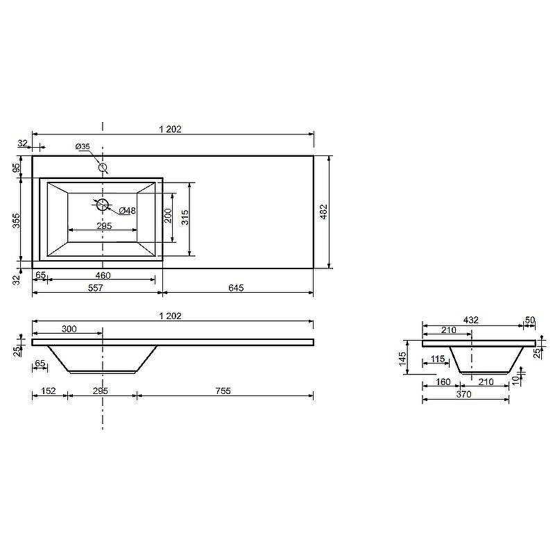 Тумба с раковиной Эстет Dallas Luxe 120 L ФР-00001932 подвесная Белая, купить, цена, заказать, магазин, доставка, скидка, промокод, купить, цена, заказать, магазин, доставка, скидка, промокод