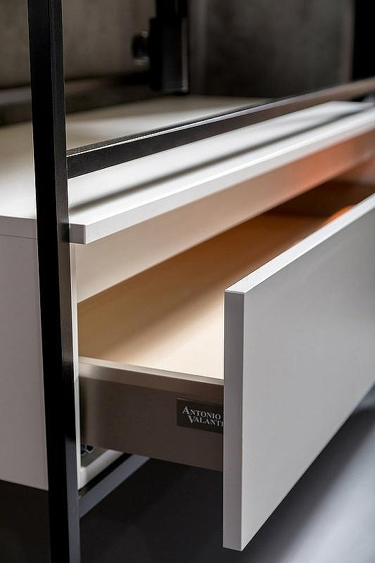 Тумба Boheme Armadi Art Loft 100 894-100-W подвесная Белая, купить, цена, заказать, магазин, доставка, скидка, промокод, купить, цена, заказать, магазин, доставка, скидка, промокод