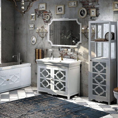 Тумба под раковину Corozo Манойр 85 SD-00000970 Белая