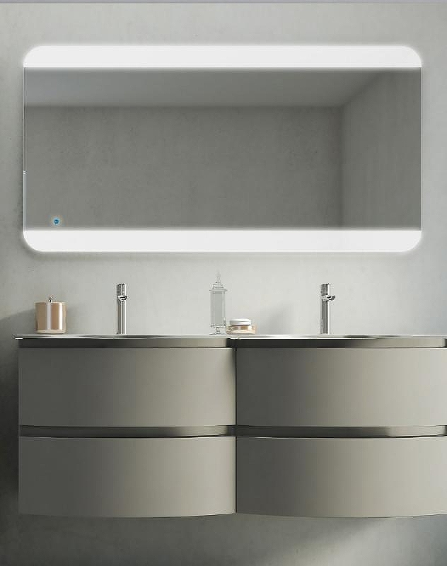 Зеркало Cezares 136 со встроенной LED подстветкой и сенсорным выключателем Touch System, риверсивное с встроенной подстветкой, купить, цена, заказать, магазин, доставка, скидка, промокод, купить, цена, заказать, магазин, доставка, скидка, промокод