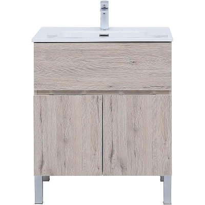 Тумба под раковину Aquanet Алвита New 70 303902 Дуб веллингтон белый