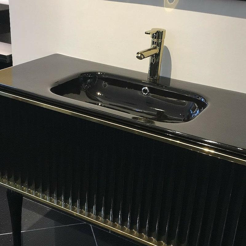 Тумба под раковину Boheme Armadi Art Vallessi Avangarde Canale 80 843-080-BCR подвесная Черная Хром, купить, цена, заказать, магазин, доставка, скидка, промокод, купить, цена, заказать, магазин, доставка, скидка, промокод