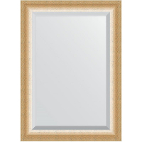 Зеркало Evoform Exclusive 106х76 BY 1201 с фацетом в багетной раме - Травленое золото 87, купить, цена, заказать, магазин, доставка, скидка, промокод, купить, цена, заказать, магазин, доставка, скидка, промокод