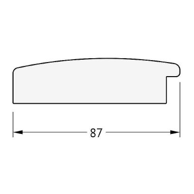 Зеркало Evoform Exclusive 106х76 BY 1201 с фацетом в багетной раме - Травленое золото 87